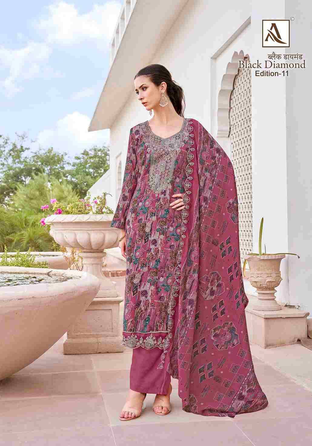 Black Diamond Vol-11 By Alok Suit 2029-845-01 To 2029-845-06 Series Beautiful Festive Suits Colorful Stylish Fancy Casual Wear & Ethnic Wear Pure Rayon Dresses At Wholesale Price