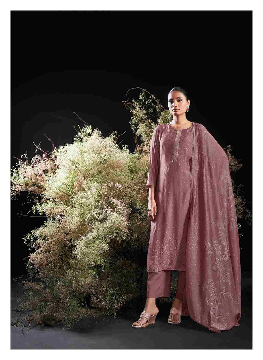 Ourini By Ganga Fashion 2279 To 2284 Series Beautiful Festive Suits Colorful Stylish Fancy Casual Wear & Ethnic Wear Pure Bemberg Silk Dresses At Wholesale Price