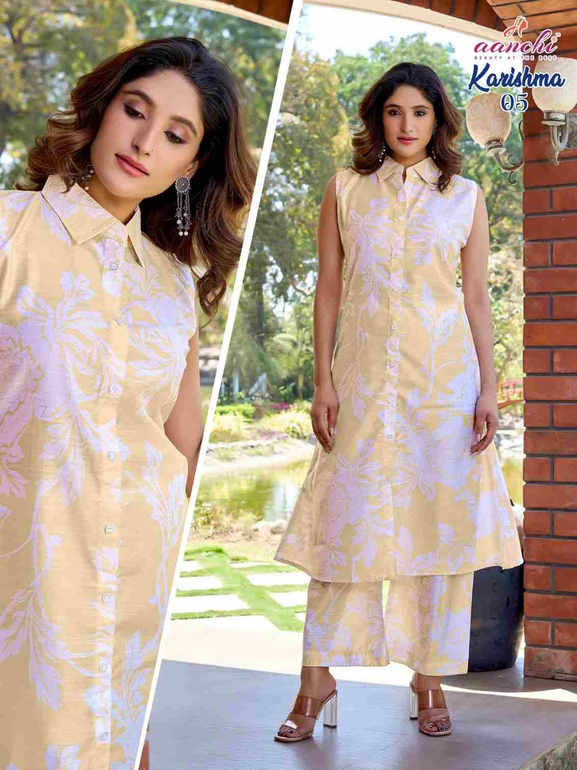 Karishma By Aanchi 01 To 06 Series Designer Stylish Fancy Colorful Beautiful Party Wear & Ethnic Wear Collection Vatican Co-Ord At Wholesale Price
