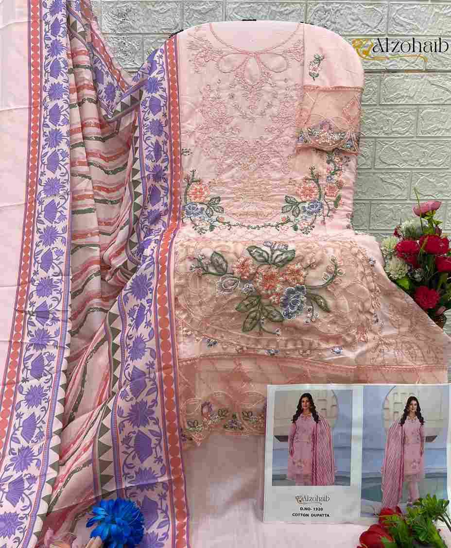 Yasmin By Alzohaib 1320 To 1325 Series Beautiful Pakistani Suits Stylish Fancy Colorful Party Wear & Occasional Wear Pure Cotton Print Dresses At Wholesale Price