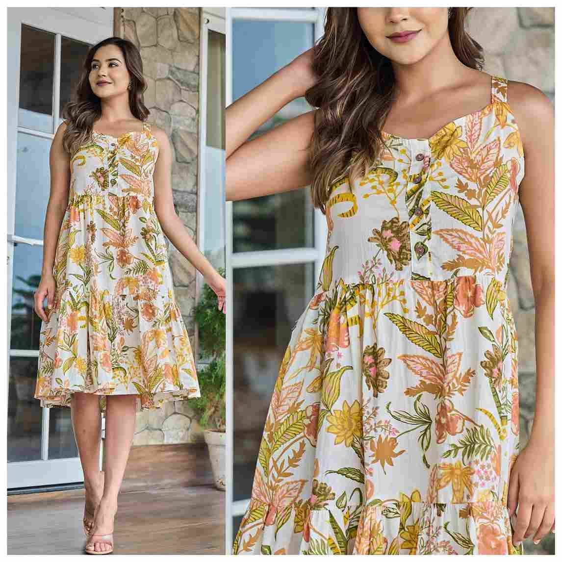 134 By Kaamiri 134-A To 134-F Series Beautiful Fancy Colorful Stylish Party Wear & Occasional Wear Cotton Kurti At Wholesale Price