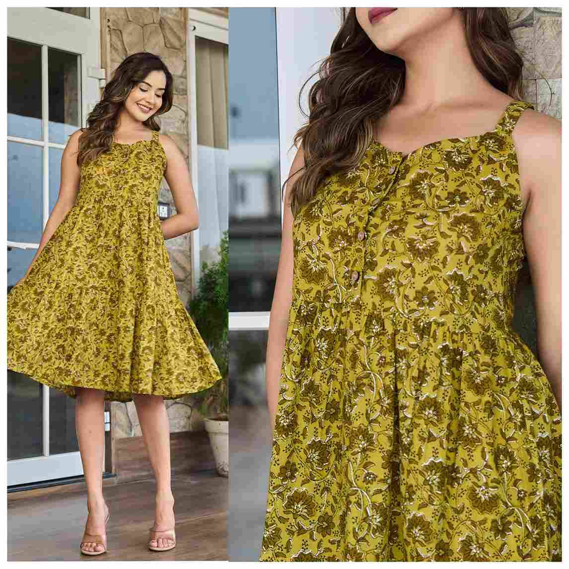 134 By Kaamiri 134-A To 134-F Series Beautiful Fancy Colorful Stylish Party Wear & Occasional Wear Cotton Kurti At Wholesale Price