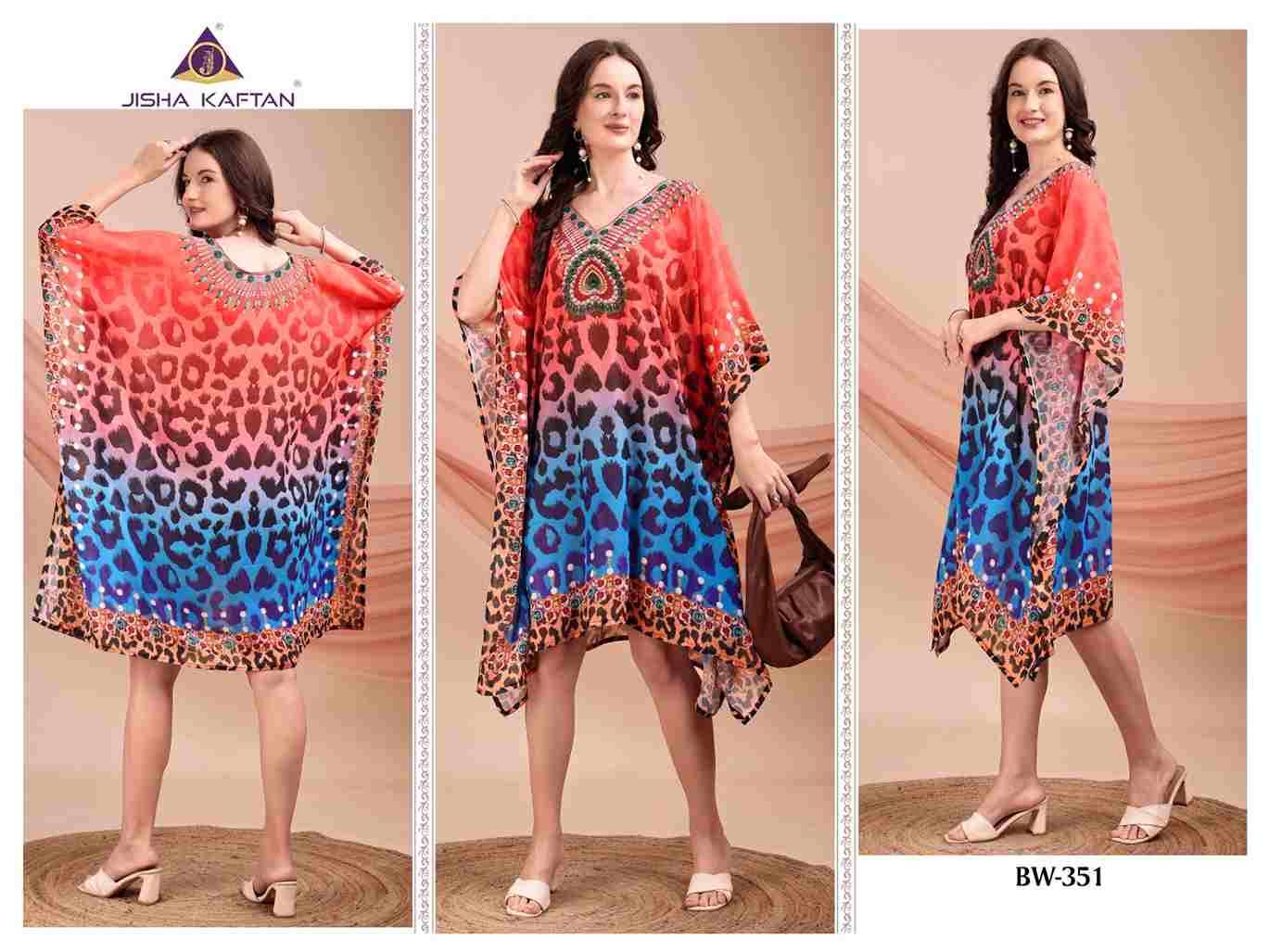 Beach Wear Kaftan Vol-7 By Jelite 349 To 356 Series Designer Stylish Fancy Colorful Beautiful Party Wear & Ethnic Wear Collection Weightless Georgette Kaftan At Wholesale Price