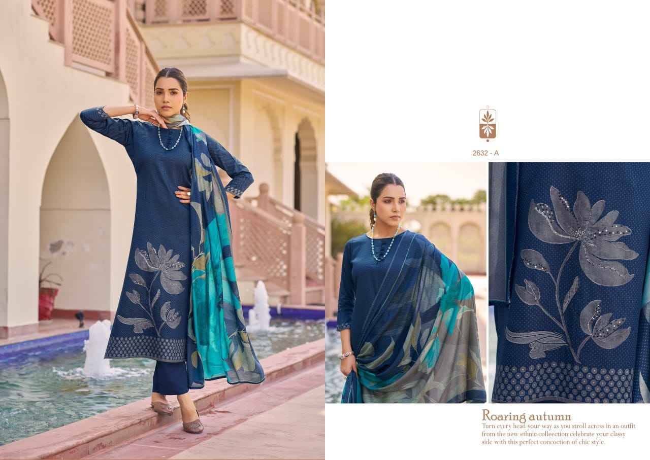 Saanjh By Sargam Prints 2632-A To 2632-D Series Beautiful Festive Suits Stylish Fancy Colorful Casual Wear & Ethnic Wear Pure Jam Print Dresses At Wholesale Price