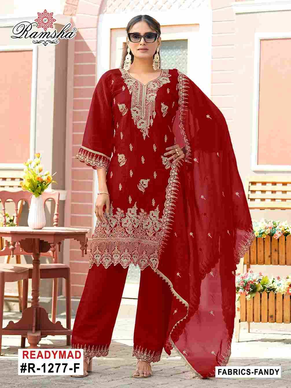 Ramsha 1277 Colours Vol-2 By Ramsha 1277-E To 1277-H Series Beautiful Pakistani Suits Colorful Stylish Fancy Casual Wear & Ethnic Wear Fandy Dresses At Wholesale Price