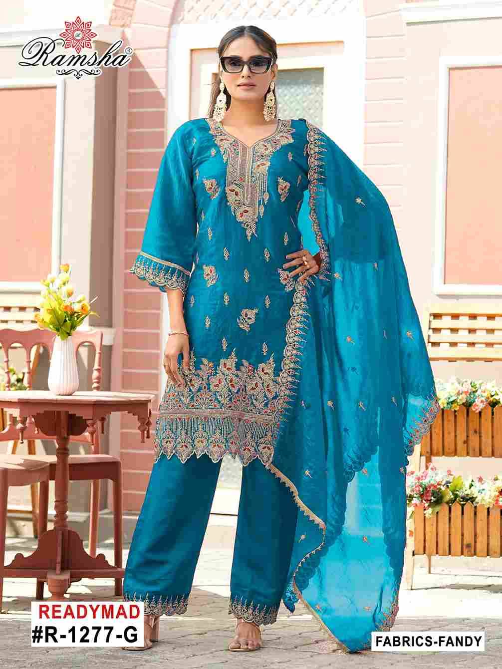 Ramsha 1277 Colours Vol-2 By Ramsha 1277-E To 1277-H Series Beautiful Pakistani Suits Colorful Stylish Fancy Casual Wear & Ethnic Wear Fandy Dresses At Wholesale Price