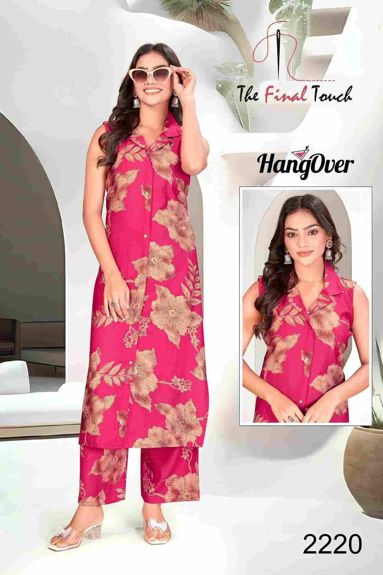Hangover By The Final Touch 2220 To 2239 Series Designer Stylish Fancy Colorful Beautiful Party Wear & Ethnic Wear Collection Vatican Print Co-Ord At Wholesale Price
