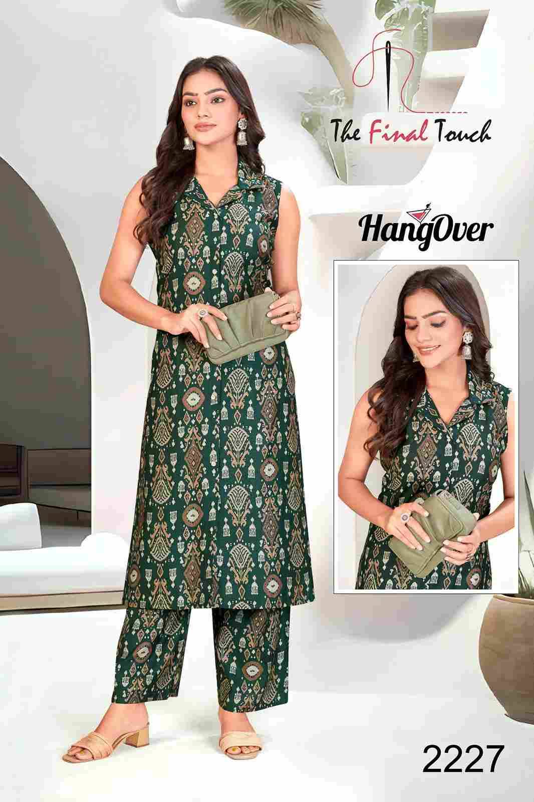 Hangover By The Final Touch 2220 To 2239 Series Designer Stylish Fancy Colorful Beautiful Party Wear & Ethnic Wear Collection Vatican Print Co-Ord At Wholesale Price