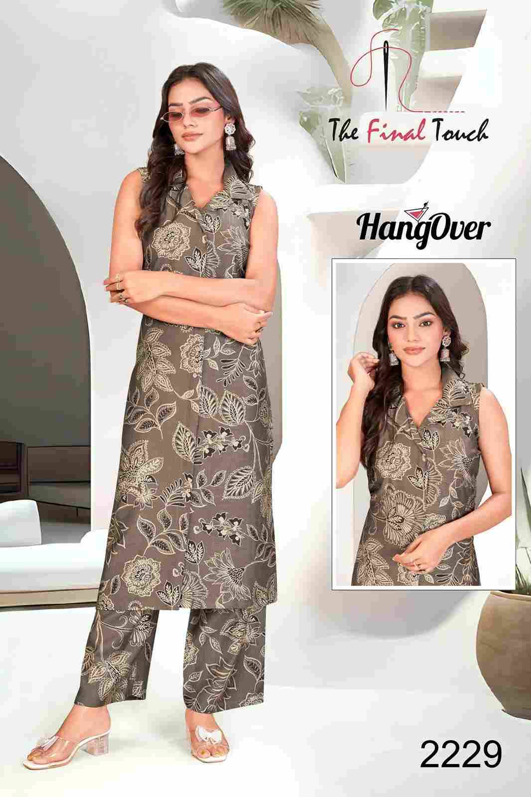 Hangover By The Final Touch 2220 To 2239 Series Designer Stylish Fancy Colorful Beautiful Party Wear & Ethnic Wear Collection Vatican Print Co-Ord At Wholesale Price