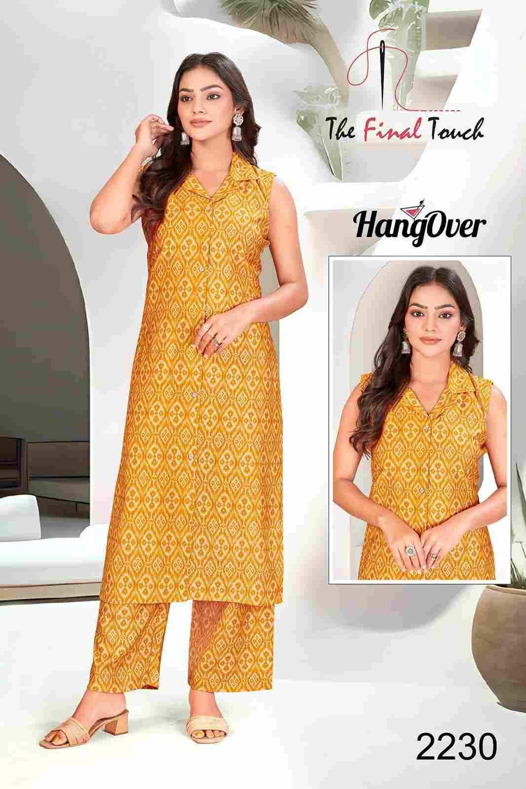 Hangover By The Final Touch 2220 To 2239 Series Designer Stylish Fancy Colorful Beautiful Party Wear & Ethnic Wear Collection Vatican Print Co-Ord At Wholesale Price