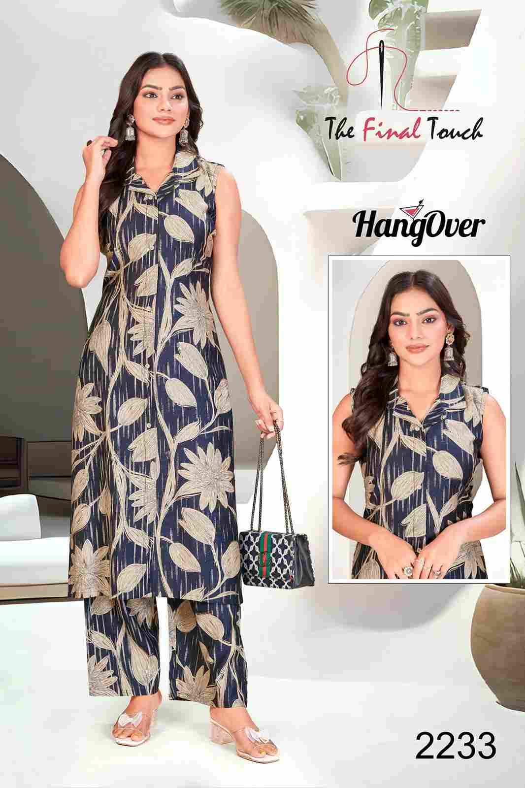 Hangover By The Final Touch 2220 To 2239 Series Designer Stylish Fancy Colorful Beautiful Party Wear & Ethnic Wear Collection Vatican Print Co-Ord At Wholesale Price