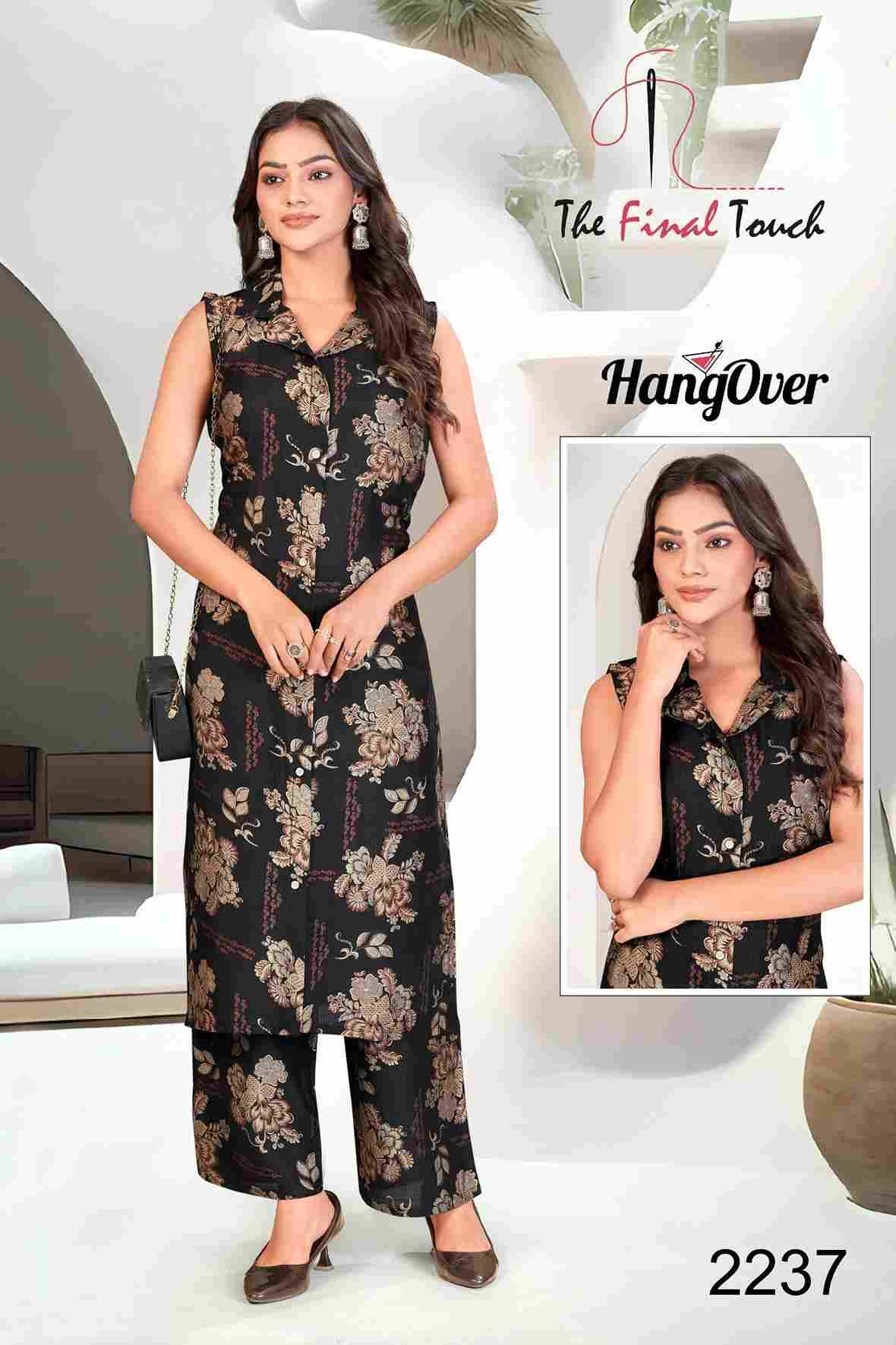 Hangover By The Final Touch 2220 To 2239 Series Designer Stylish Fancy Colorful Beautiful Party Wear & Ethnic Wear Collection Vatican Print Co-Ord At Wholesale Price