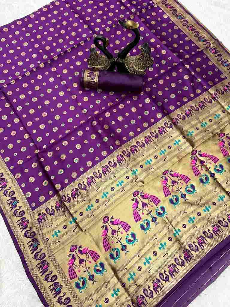 Lc-878 By Fashid Wholesale 01 To 07 Series Indian Traditional Wear Collection Beautiful Stylish Fancy Colorful Party Wear & Occasional Wear Paithani Silk Sarees At Wholesale Price