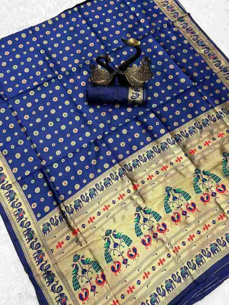 Lc-878 By Fashid Wholesale 01 To 07 Series Indian Traditional Wear Collection Beautiful Stylish Fancy Colorful Party Wear & Occasional Wear Paithani Silk Sarees At Wholesale Price