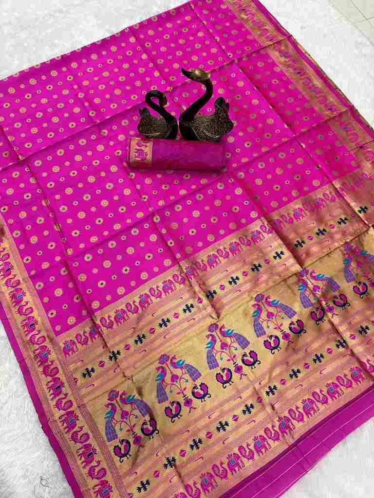 Lc-878 By Fashid Wholesale 01 To 07 Series Indian Traditional Wear Collection Beautiful Stylish Fancy Colorful Party Wear & Occasional Wear Paithani Silk Sarees At Wholesale Price