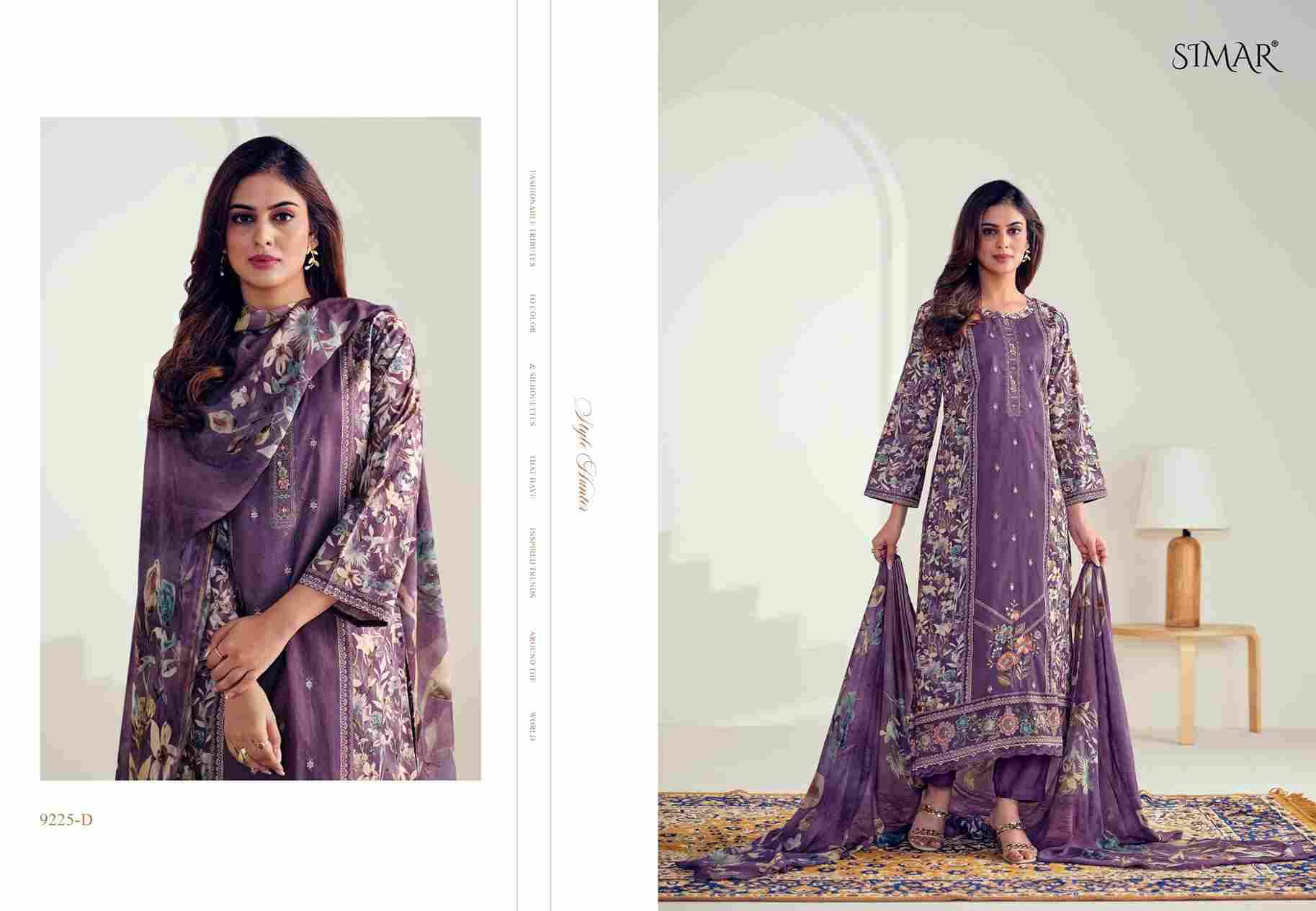 Medha By Simar 9225-A To 9225-D Series Designer Festive Suits Beautiful Stylish Fancy Colorful Party Wear & Occasional Wear Modal Muslin Dresses At Wholesale Price