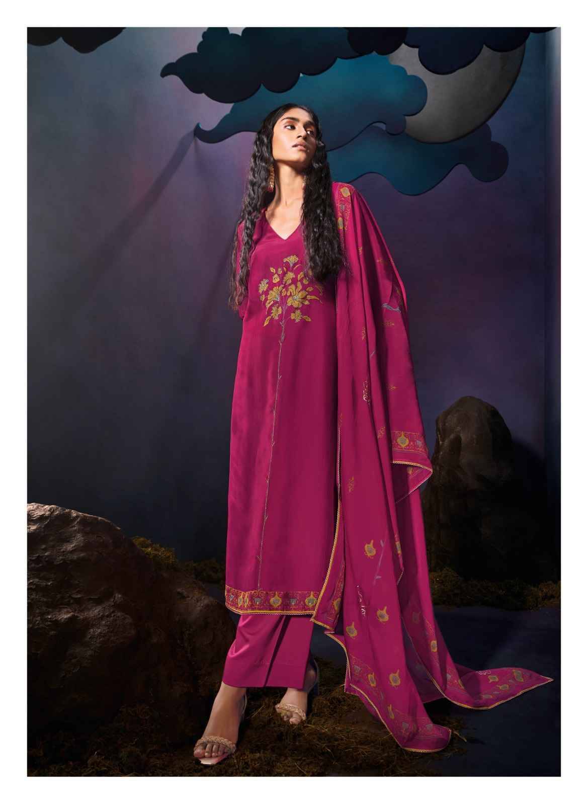 Tarang By Ganga Fashion 2183 To 2188 Series Beautiful Festive Suits Colorful Stylish Fancy Casual Wear & Ethnic Wear Pure Bemberg Silk Dresses At Wholesale Price