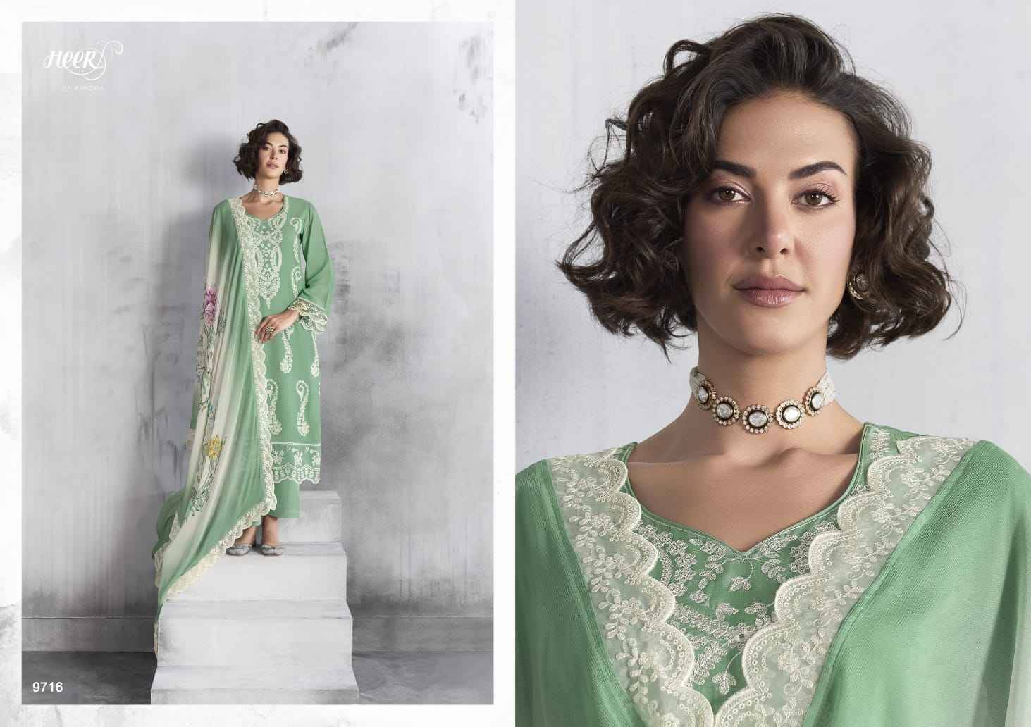 Bul Bul By Kimora Fashion 9711 To 9716 Series Designer Festive Suits Collection Beautiful Stylish Fancy Colorful Party Wear & Occasional Wear Pure Muslin Dresses At Wholesale Price