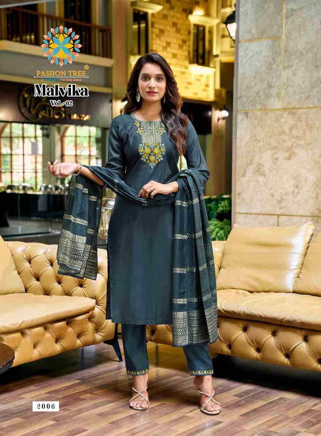 Malvika Vol-1 By Passion Tree 2001 To 2008 Series Beautiful Festive Suits Colorful Stylish Fancy Casual Wear & Ethnic Wear Vatican Dresses At Wholesale Price