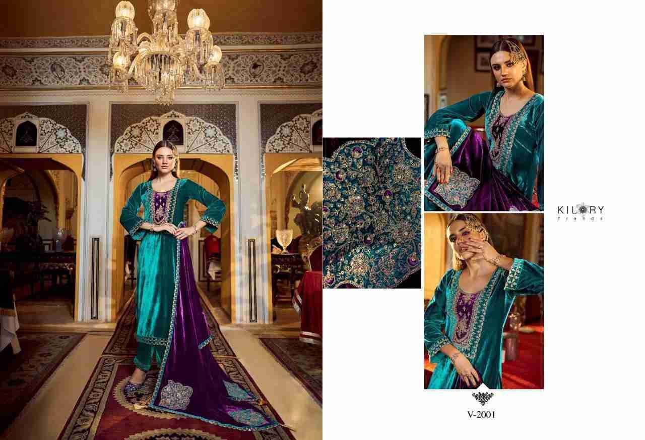 Jashn-E-Mehfil By Kilory 2001 To 2006 Series Beautiful Festive Suits Colorful Stylish Fancy Casual Wear & Ethnic Wear Premium Velvet Dresses At Wholesale Price