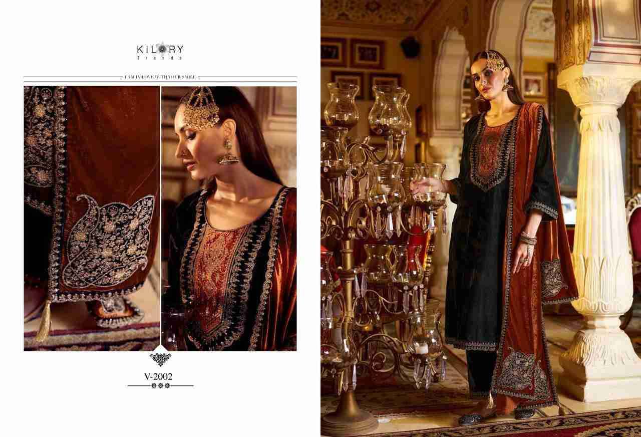 Jashn-E-Mehfil By Kilory 2001 To 2006 Series Beautiful Festive Suits Colorful Stylish Fancy Casual Wear & Ethnic Wear Premium Velvet Dresses At Wholesale Price