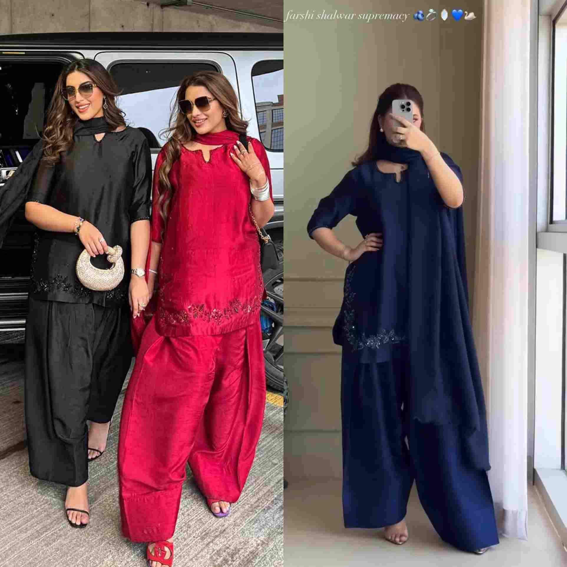Sf-1043 By Fashid Wholesale 01 To 03 Series Beautiful Suits Colorful Stylish Fancy Casual Wear & Ethnic Wear Heavy Natural Crepe Silk Dresses At Wholesale Price