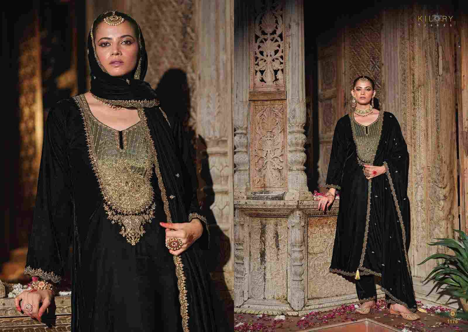 Silsila By Kilory 1171 To 1176 Series Beautiful Festive Suits Colorful Stylish Fancy Casual Wear & Ethnic Wear Premium Velvet Dresses At Wholesale Price