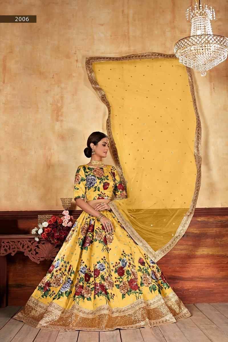 Lishvaa Vol-1 By Fashid Wholesale Designer Beautiful Navratri Collection Occasional Wear & Party Wear Art Silk Lehengas At Wholesale Price