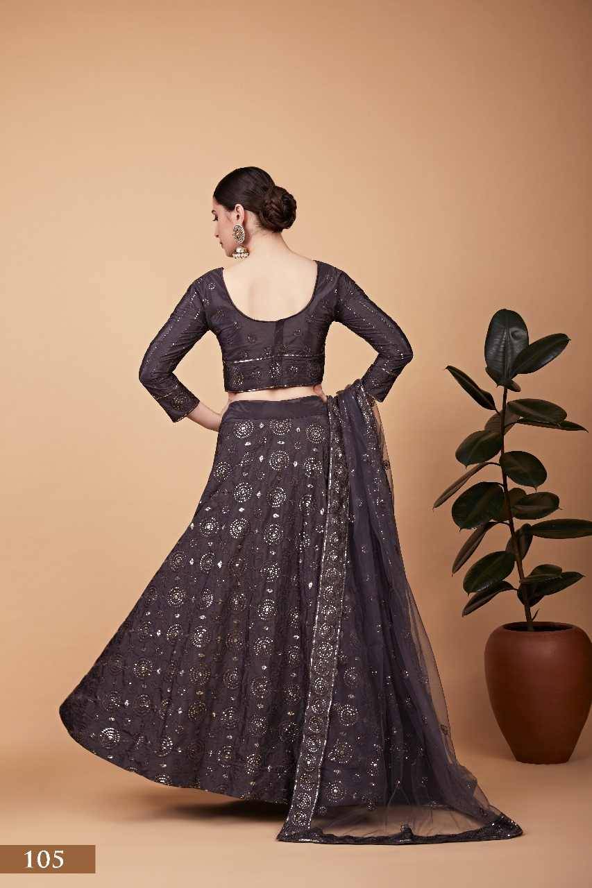Nayra Vol-1 By Fashid Wholesale Designer Beautiful Wedding Collection Occasional Wear & Party Wear Tabby Silk Lehengas At Wholesale Price