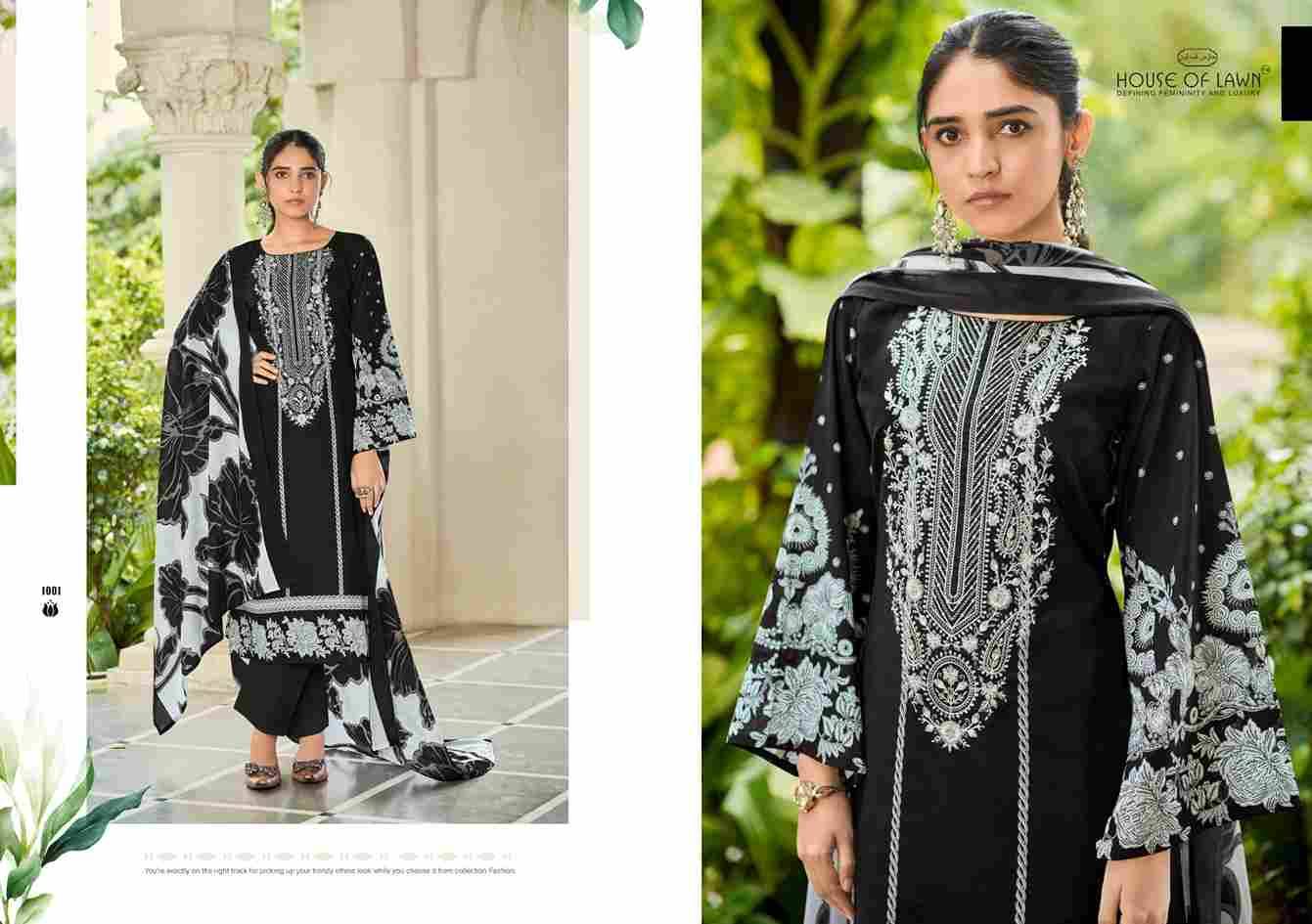 Malhar By House Of Lawn 1001 To 1006 Series Beautiful Festive Suits Stylish Fancy Colorful Casual Wear & Ethnic Wear Pure Cotton Print Dresses At Wholesale Price