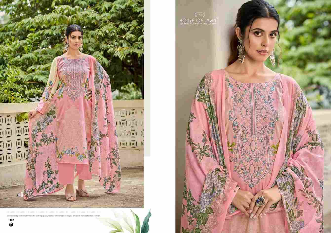 Malhar By House Of Lawn 1001 To 1006 Series Beautiful Festive Suits Stylish Fancy Colorful Casual Wear & Ethnic Wear Pure Cotton Print Dresses At Wholesale Price