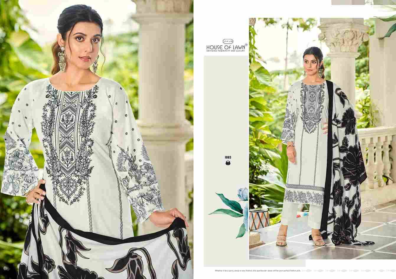 Malhar By House Of Lawn 1001 To 1006 Series Beautiful Festive Suits Stylish Fancy Colorful Casual Wear & Ethnic Wear Pure Cotton Print Dresses At Wholesale Price