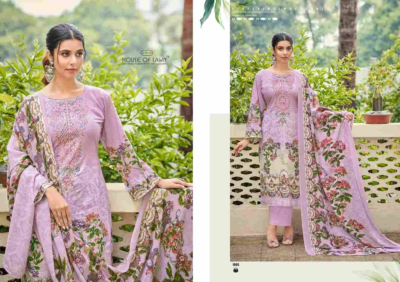 Malhar By House Of Lawn 1001 To 1006 Series Beautiful Festive Suits Stylish Fancy Colorful Casual Wear & Ethnic Wear Pure Cotton Print Dresses At Wholesale Price