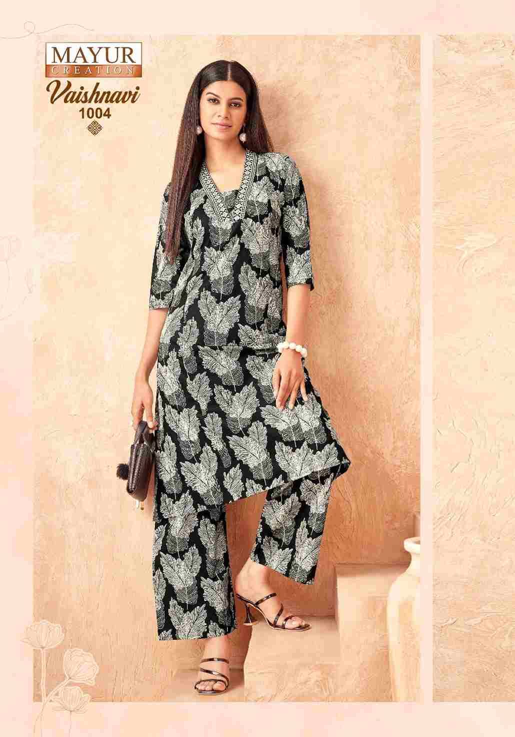Vaishnavi Vol-1 By Mayur Creation 1001 To 1008 Series Designer Stylish Fancy Colorful Beautiful Party Wear & Ethnic Wear Collection Heavy Cotton Co-Ords At Wholesale Price