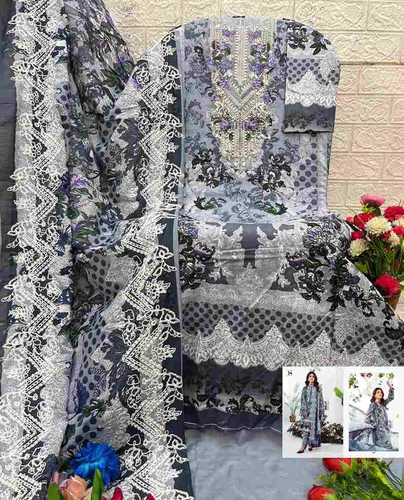 Jade Needle Wonder-2025 Vol-3 By Deepsy Suits 1251 To 1258 Series Pakistani Stylish Beautiful Colourful Printed & Embroidered Party Wear & Occasional Wear Pure Cotton Dresses At Wholesale Price