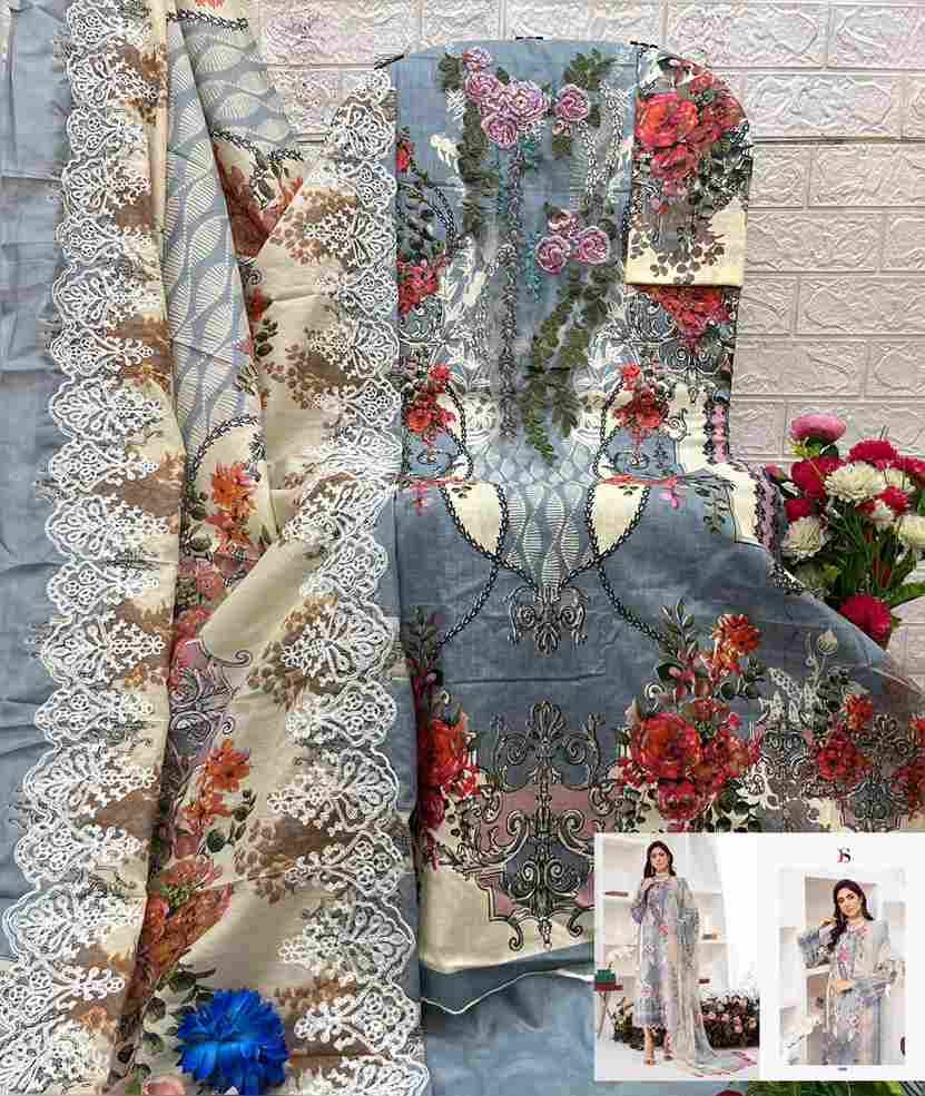 Jade Needle Wonder-2025 Vol-3 By Deepsy Suits 1251 To 1258 Series Pakistani Stylish Beautiful Colourful Printed & Embroidered Party Wear & Occasional Wear Pure Cotton Dresses At Wholesale Price