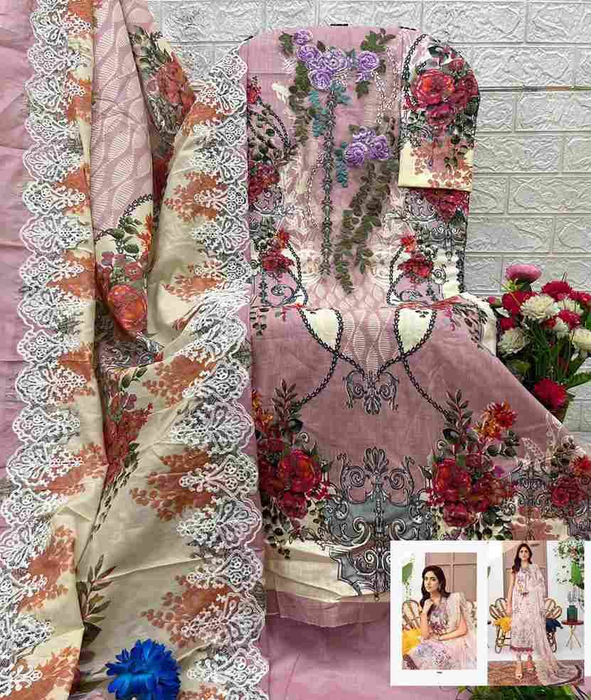 Jade Needle Wonder-2025 Vol-3 By Deepsy Suits 1251 To 1258 Series Pakistani Stylish Beautiful Colourful Printed & Embroidered Party Wear & Occasional Wear Pure Cotton Dresses At Wholesale Price