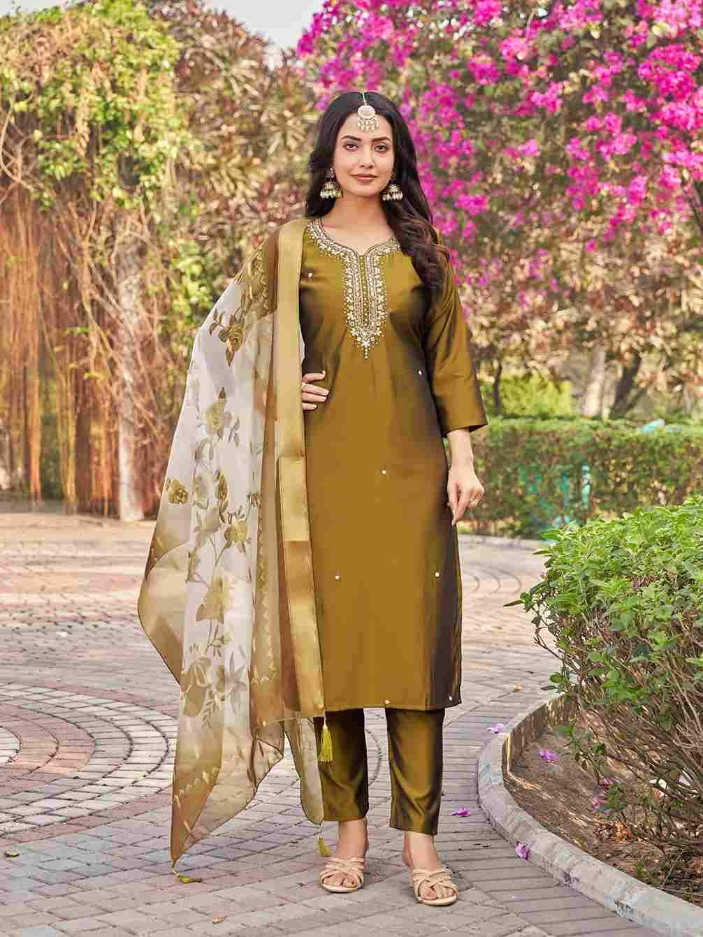 Plus Bansi By Aanchi 01 To 04 Series Beautiful Suits Colorful Stylish Fancy Casual Wear & Ethnic Wear Silk Dresses At Wholesale Price