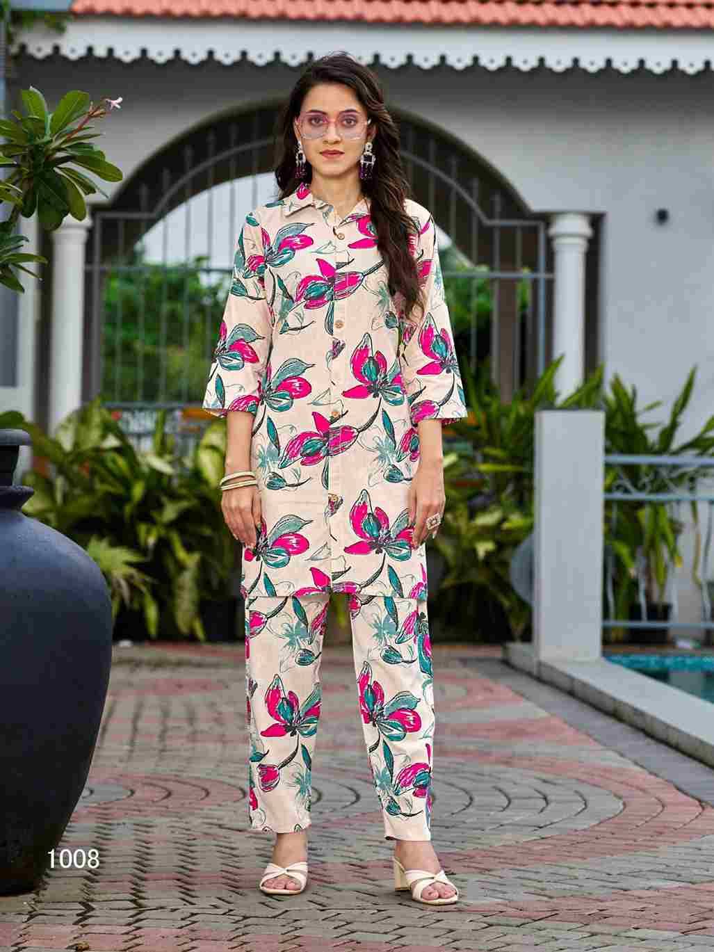 Summer Beauty Vol-1 By Sankheswer 1001 To 1008 Series Designer Stylish Fancy Colorful Beautiful Party Wear & Ethnic Wear Collection Cotton Flex Co-Ord At Wholesale Price