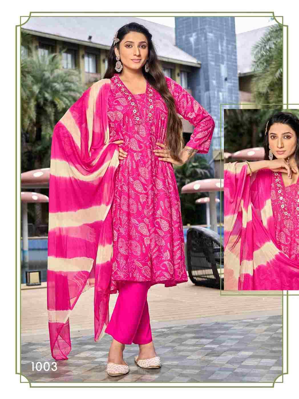 Affairs By Sankheswer 1001 To 1008 Series Beautiful Festive Suits Colorful Stylish Fancy Casual Wear & Ethnic Wear Heavy Rayon Dresses At Wholesale Price