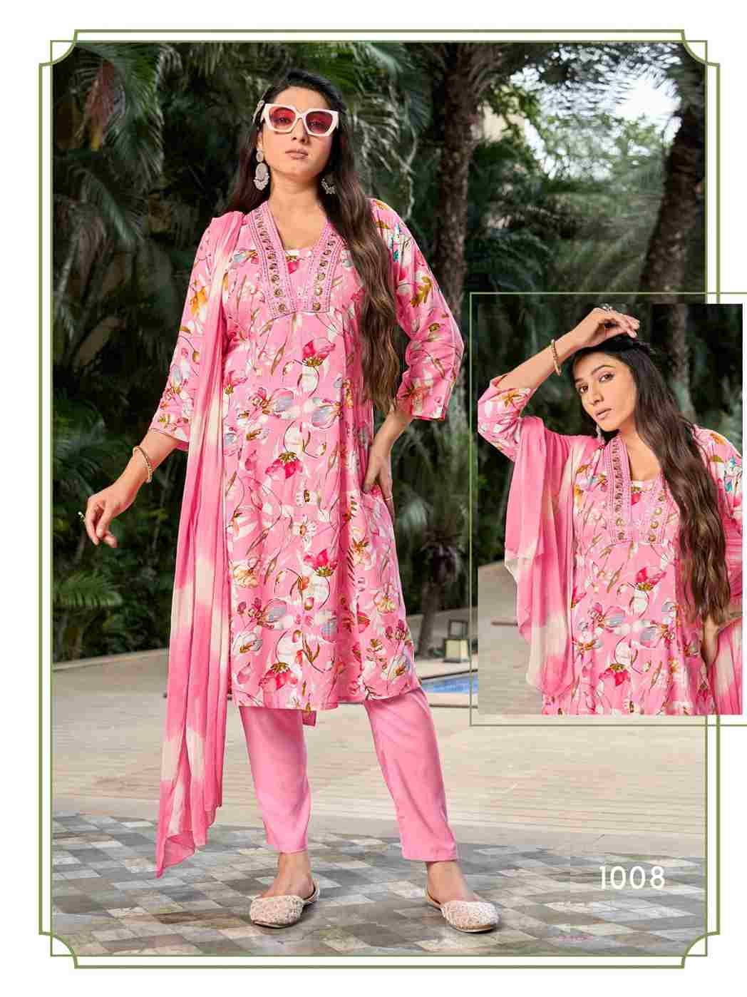 Affairs By Sankheswer 1001 To 1008 Series Beautiful Festive Suits Colorful Stylish Fancy Casual Wear & Ethnic Wear Heavy Rayon Dresses At Wholesale Price