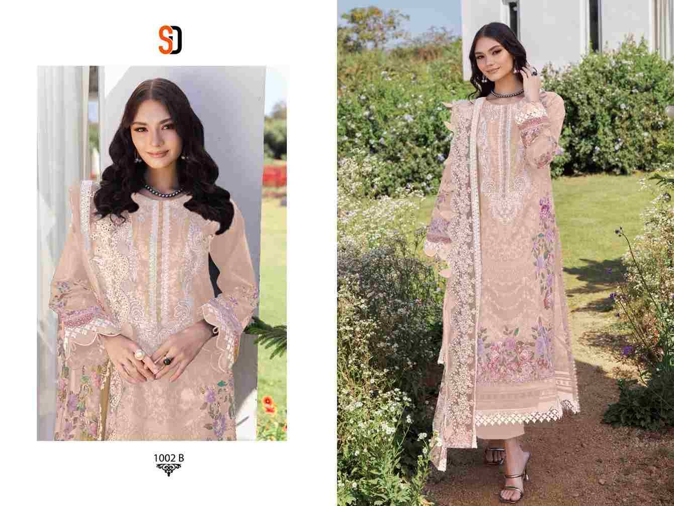 Needle Wonder Vol-1 By Shraddha Designer 1001-A To 1003-B Series Designer Pakistani Suits Beautiful Fancy Stylish Colorful Party Wear & Occasional Wear Pure Cotton Print With Embroidery Dresses At Wholesale Price