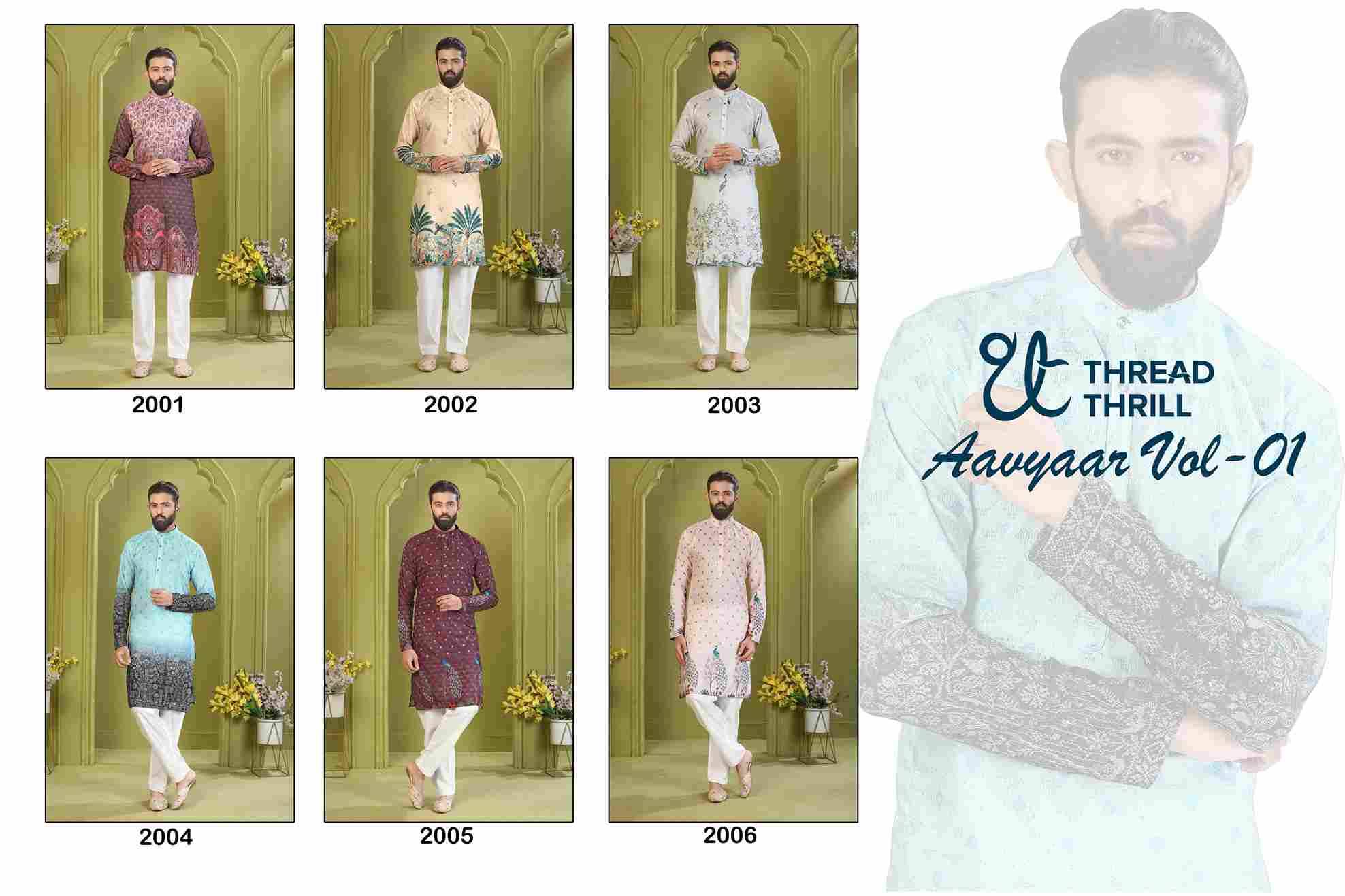Aaviyaar Vol-1 By Thread Thrill 2001 To 2006 Series Beautiful Colorful Stylish Fancy Casual Wear & Ethnic Wear & Ready To Wear Rayon Kurtas At Wholesale Price