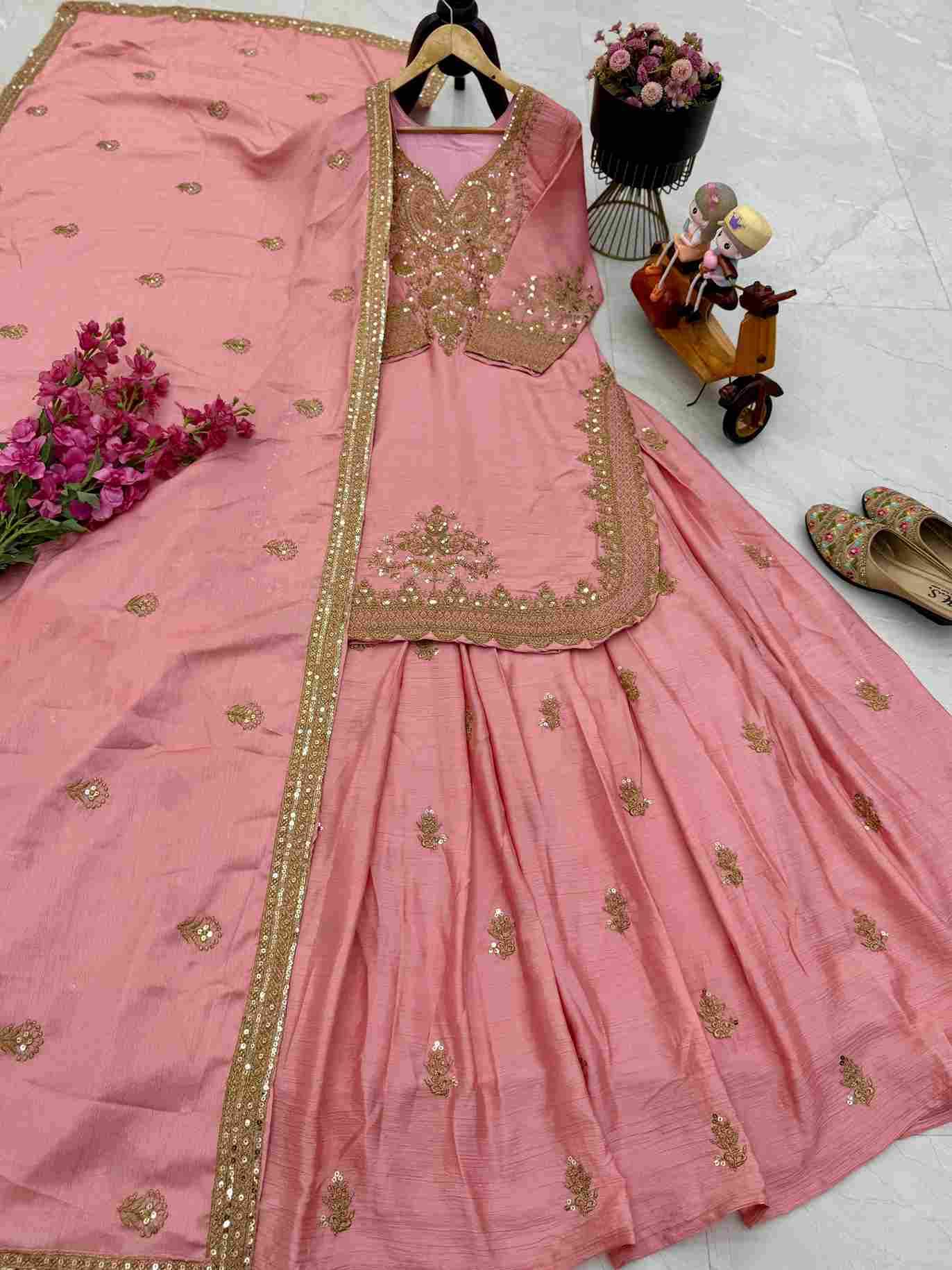 Zf-6005 By Fashid Wholesale 01 To 03 Series Beautiful Colorful Fancy Wedding Collection Occasional Wear & Party Wear Chinnon Silk Dresses At Wholesale Price