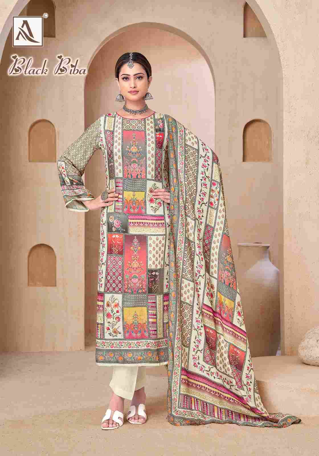 Black Biba By Alok Suit 1988-811-01 To 1988-811-10 Series Beautiful Festive Suits Stylish Fancy Colorful Casual Wear & Ethnic Wear Pure Viscose Muslin Embroidered Dresses At Wholesale Price