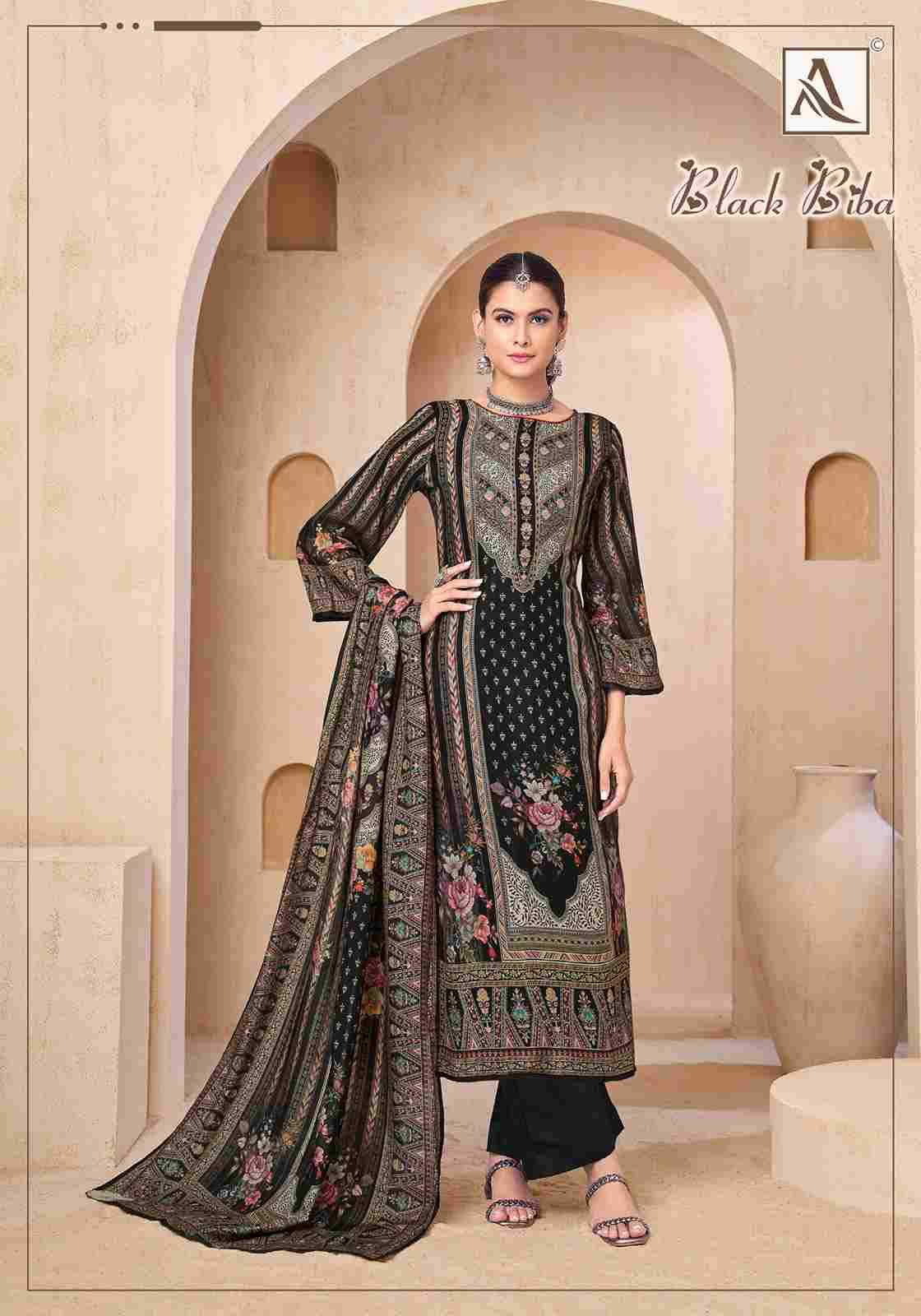 Black Biba By Alok Suit 1988-811-01 To 1988-811-10 Series Beautiful Festive Suits Stylish Fancy Colorful Casual Wear & Ethnic Wear Pure Viscose Muslin Embroidered Dresses At Wholesale Price