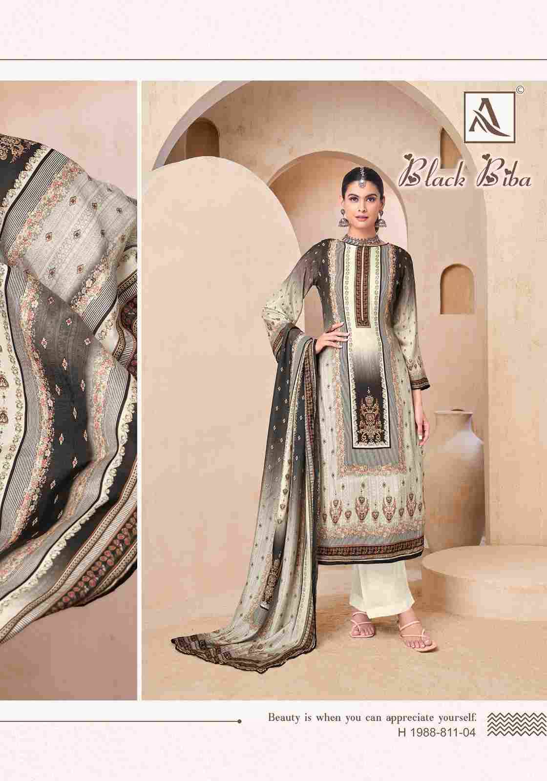 Black Biba By Alok Suit 1988-811-01 To 1988-811-10 Series Beautiful Festive Suits Stylish Fancy Colorful Casual Wear & Ethnic Wear Pure Viscose Muslin Embroidered Dresses At Wholesale Price