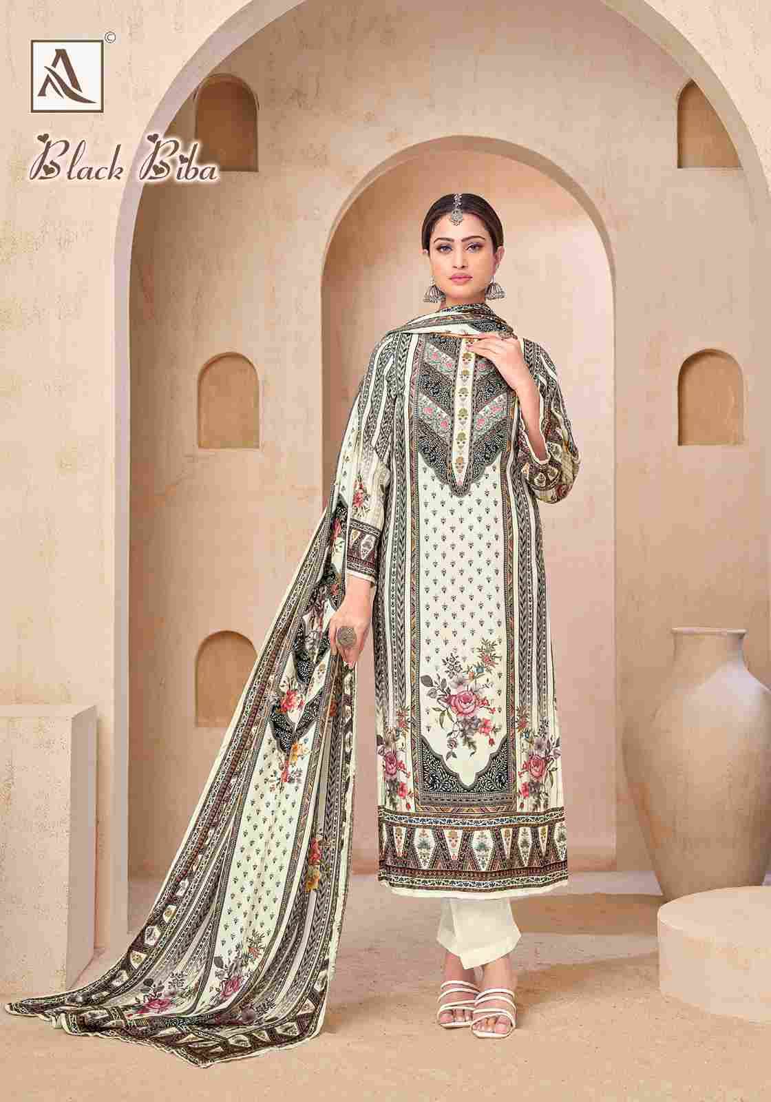 Black Biba By Alok Suit 1988-811-01 To 1988-811-10 Series Beautiful Festive Suits Stylish Fancy Colorful Casual Wear & Ethnic Wear Pure Viscose Muslin Embroidered Dresses At Wholesale Price