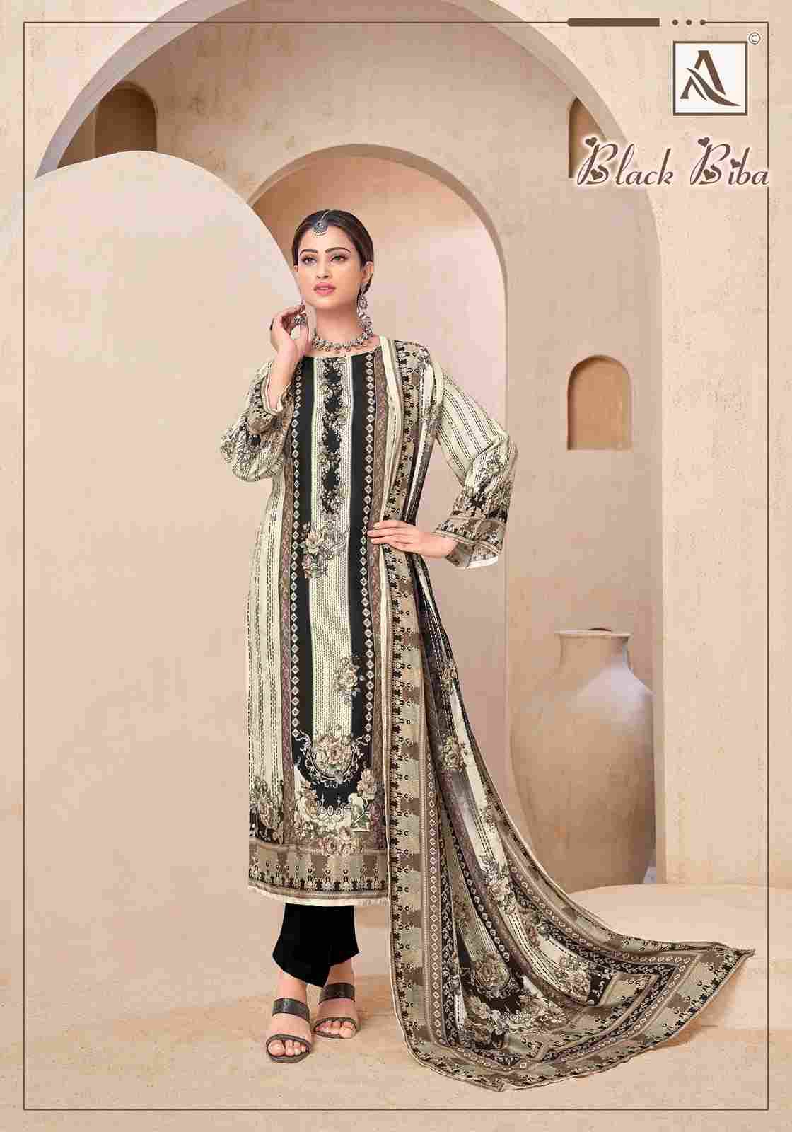 Black Biba By Alok Suit 1988-811-01 To 1988-811-10 Series Beautiful Festive Suits Stylish Fancy Colorful Casual Wear & Ethnic Wear Pure Viscose Muslin Embroidered Dresses At Wholesale Price