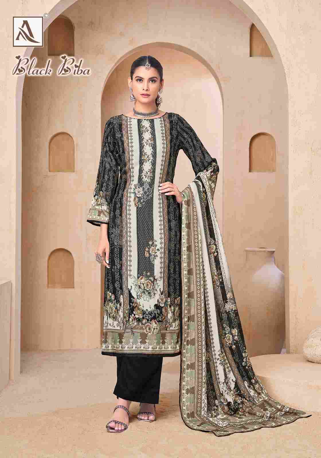 Black Biba By Alok Suit 1988-811-01 To 1988-811-10 Series Beautiful Festive Suits Stylish Fancy Colorful Casual Wear & Ethnic Wear Pure Viscose Muslin Embroidered Dresses At Wholesale Price